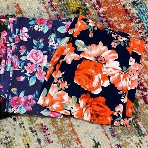 Floral Leggings (2 pairs)